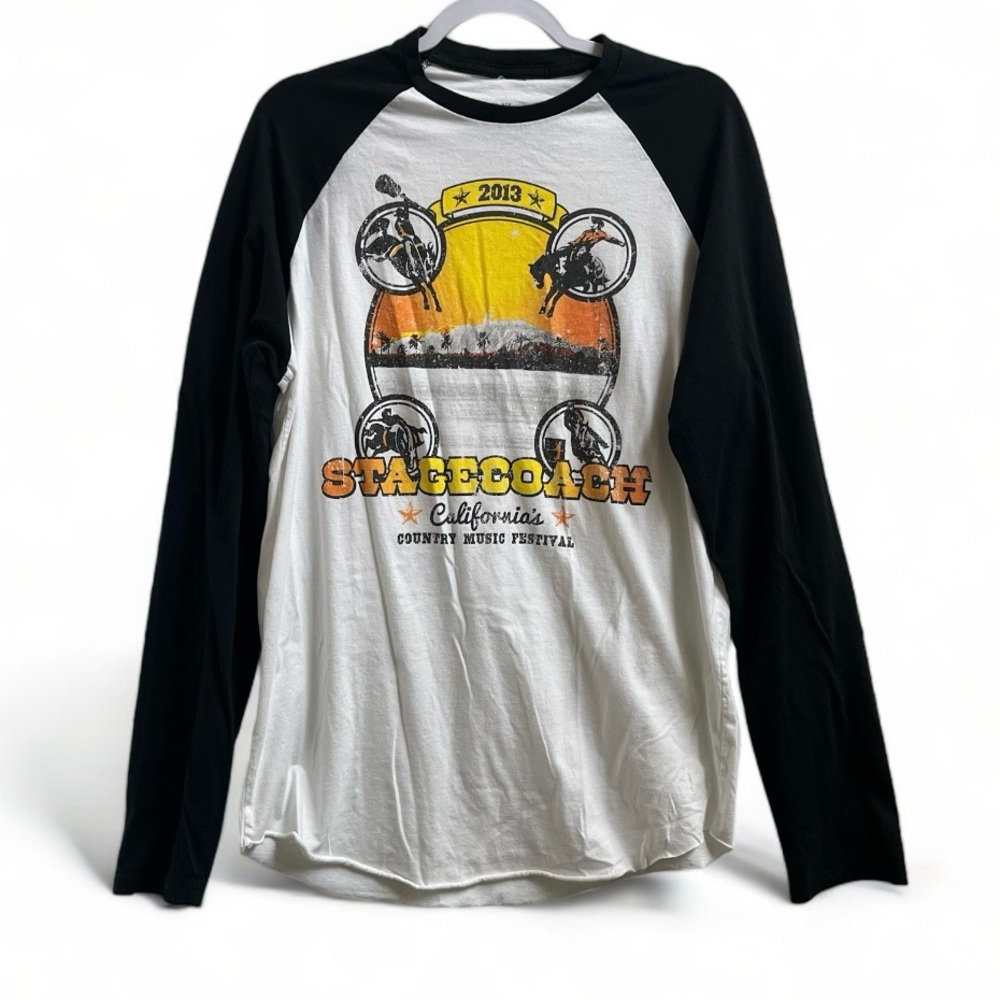 2013 Stagecoach Country Music Festival Raglan T-Shirt Long-sleeve Womens Size XL